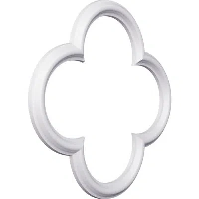 Ekena Millwork Endurathane Otis Ceiling Tile, 15 3/4"h X 15 3/4"w X 5/8"p, Factory Primed