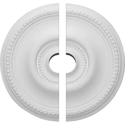 Ekena Millwork Endurathane Raynor Ceiling Medallion, 20 5/8"od X 3 1/2"id X 1 3/8"p (fits Canopies Up To 6"), Two P