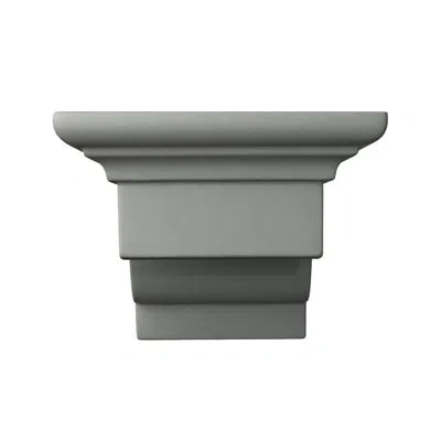 Ekena Millwork Endurathane Rob Corbel, 5 5/8"w X 5 7/8"d X 6 2/8"h, Factory Primed