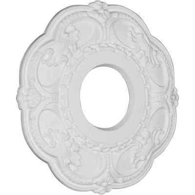 Ekena Millwork Endurathane Rotherham Ceiling Medallion, 11 1/2" Od X 3 1/2"id X 1"p, Factory Primed
