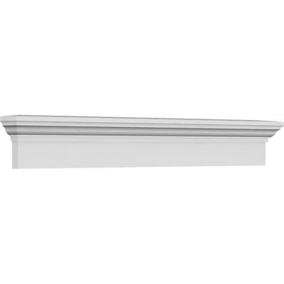 Ekena Millwork Endurathane Traditional Crosshead In White