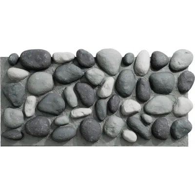 Ekena Millwork Everstone River Rock Faux Rock Panel In Azure Stone
