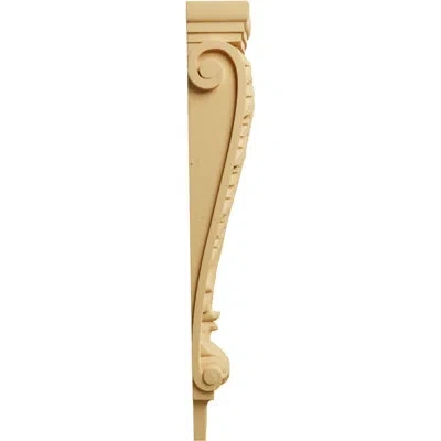 Ekena Millwork Extra Large Acanthus Pilaster Corbel In Alder