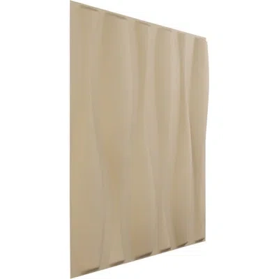 Ekena Millwork Fairfax Endurawall Decorative 3d Wall Panel In Smokey;beige
