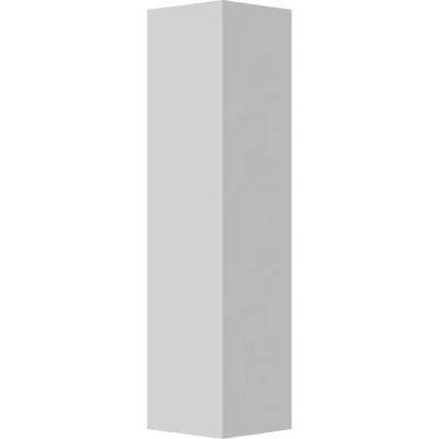 Ekena Millwork Fiberthane 12"h X 40"w Newel Post Plain In White
