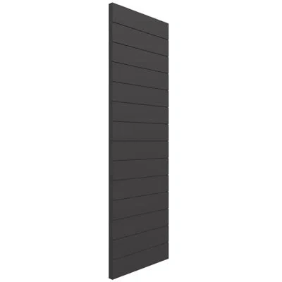 Ekena Millwork Flat Panel Pair In Shadow Mountain