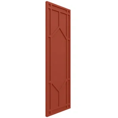 Ekena Millwork Flat Panel Shutters In Colorful Leaves