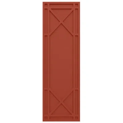 Ekena Millwork Flat Panel Shutters In Colorful Leaves