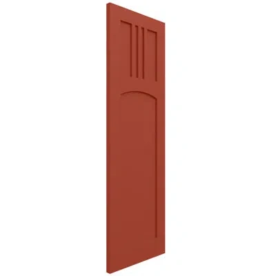 Ekena Millwork Flat Panel Shutters In Colorful Leaves