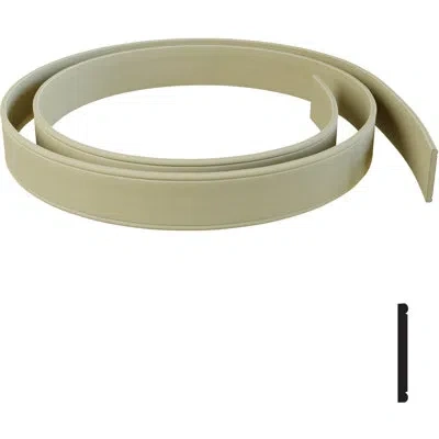 Ekena Millwork Flexible Molding 4.25"h X 144"w X 0.43"d Chair Rail In Cream
