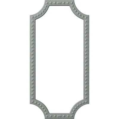 Ekena Millwork Foster Running Coin Panel Moulding Ki In White