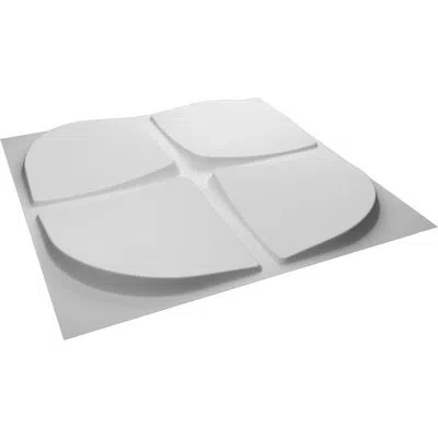 Ekena Millwork Franklin Endurawall Decorative 3d Wall Panel In White