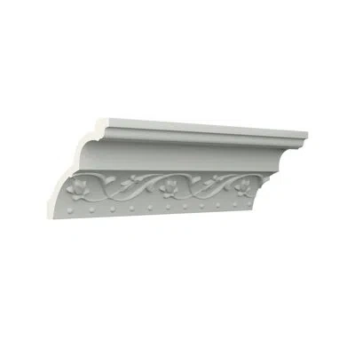 Ekena Millwork Frisco Crown Moulding In White