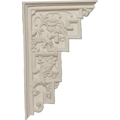 Ekena Millwork Genevieve Corbel In White