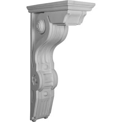 Ekena Millwork Giana Large Corbel In Off-white