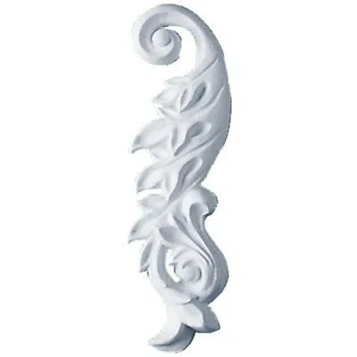 Ekena Millwork Granada 7 3/8"h X 2 1/8"w X 5/8"d Onlay Right In White