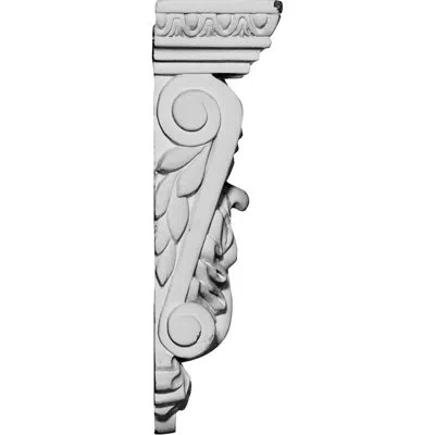 Ekena Millwork Granada Corbel In Off-white