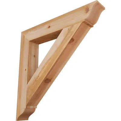 Ekena Millwork H 5.5'' W X 40'' D Wood Bracket/corbel In Western Red Cedar