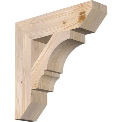 Ekena Millwork H 6'' W X 40'' D Wood Bracket/corbel