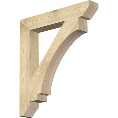 Ekena Millwork H 6'' W X 40'' D Wood Bracket/corbel In Douglas Fir