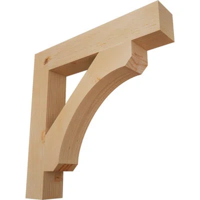 Ekena Millwork H 6'' W X 40'' D Wood Bracket/corbel In Douglas Fir