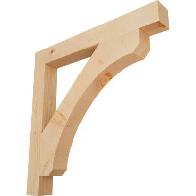 Ekena Millwork H 6'' W X 40'' D Wood Bracket/corbel In Douglas Fir