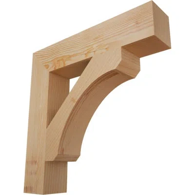 Ekena Millwork H 6'' W X 40'' D Wood Bracket/corbel In Douglas Fir