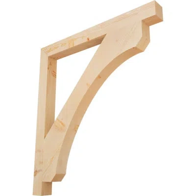 Ekena Millwork H 6'' W X 40'' D Wood Bracket/corbel In Douglas Fir