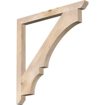 Ekena Millwork H 6'' W X 40'' D Wood Bracket/corbel In Douglas Fir