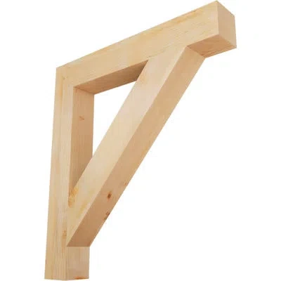 Ekena Millwork H 6'' W X 40'' D Wood Bracket/corbel In Douglas Fir