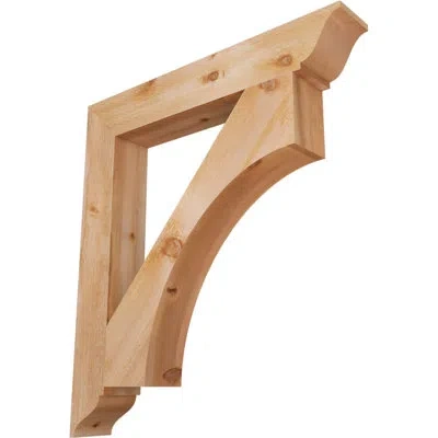 Ekena Millwork H 6'' W X 40'' D Wood Bracket/corbel In Western Red Cedar