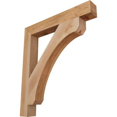 Ekena Millwork H 6'' W X 40'' D Wood Bracket/corbel In Western Red Cedar
