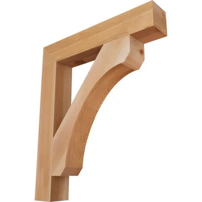 Ekena Millwork H 6'' W X 40'' D Wood Bracket/corbel In Western Red Cedar