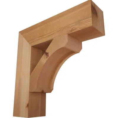 Ekena Millwork H 6'' W X 40'' D Wood Bracket/corbel In Western Red Cedar