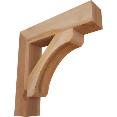 Ekena Millwork H 6'' W X 40'' D Wood Bracket/corbel In Western Red Cedar