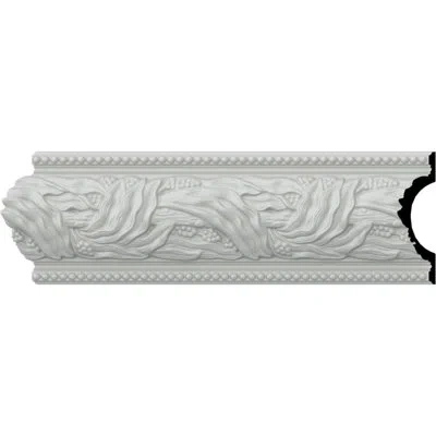 Ekena Millwork Harvest 5 7/8"h X 95 7/8"w X 1 3/4"d Chair Rail In White