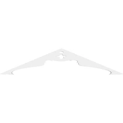 Ekena Millwork Heath Architectural Grade Pvc Gable In White