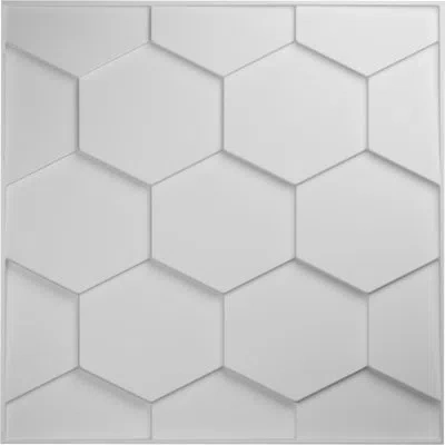 Ekena Millwork Honeycomb Endurawall Decorative 3d Wall Panel In Smooth
