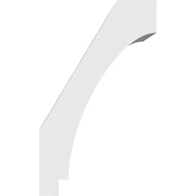 Ekena Millwork Imperial Architectural Grade Pvc Knee Brace In White