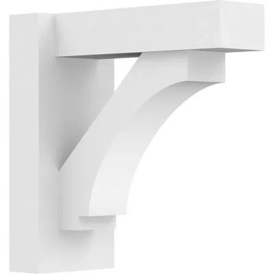 Ekena Millwork Imperial Architectural Grade Pvc Outlooker With Block Ends In White