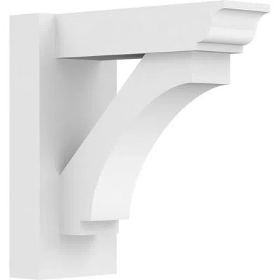 Ekena Millwork Imperial Architectural Grade Pvc Outlooker With Traditional Ends In White