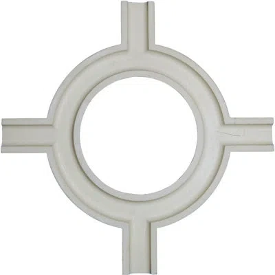 Ekena Millwork Inner Circle Intersection For 5" Traditional Coffered Ceiling System In White