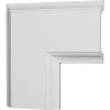 Ekena Millwork Inner Corner For 8" Traditional Coffered Ceiling System In White