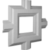 Ekena Millwork Inner Square Intersection For 8" Deluxe Coffered Ceiling System (kit) In White