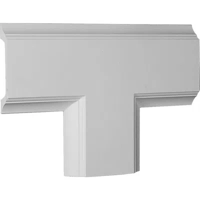 Ekena Millwork Inner Tee For 8" Traditional Coffered Ceiling System In White