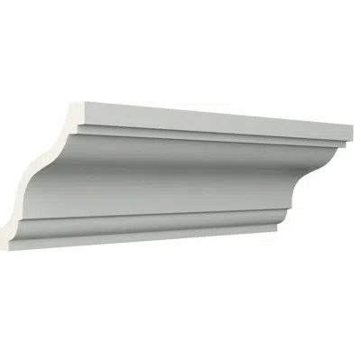Ekena Millwork June Crown Moulding In White