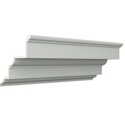 Ekena Millwork Kingsley Crown Moulding In White