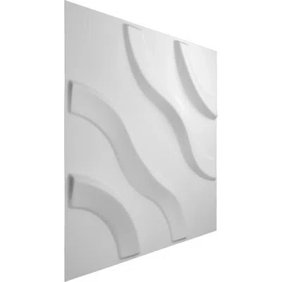 Ekena Millwork Lane Endurawall Decorative 3d Wall Panel In Smooth