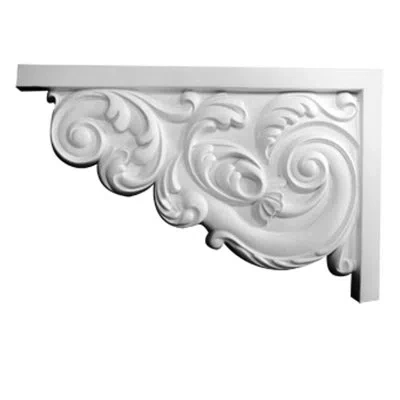 Ekena Millwork Large Ashford Stair Bracket, Left In Unfinished