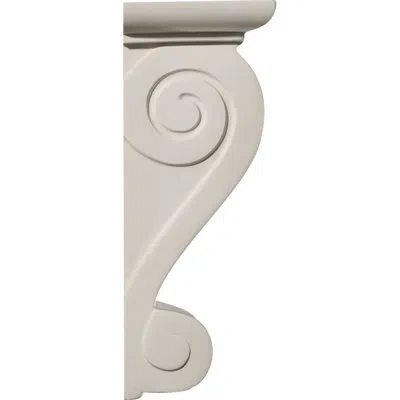 Ekena Millwork Leandros Corbel In Off-white